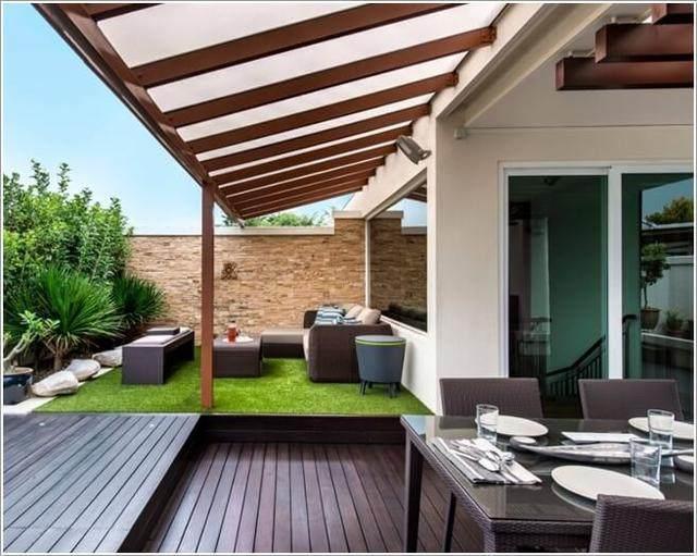 Decorating  artificial grass in special ways6