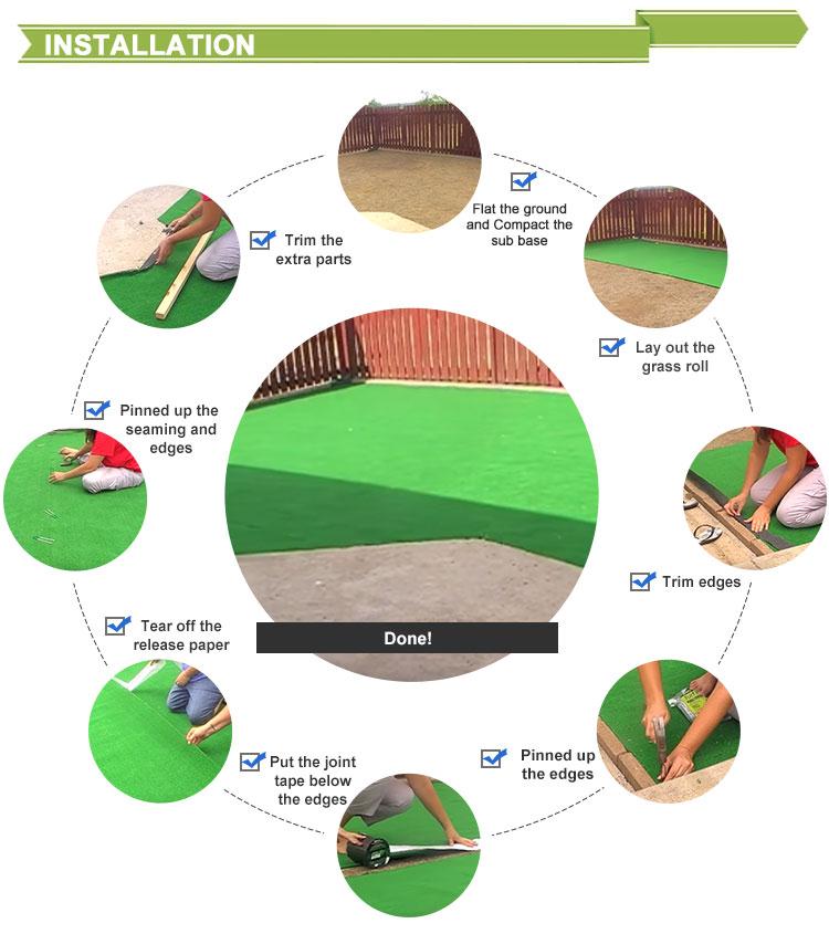 Megic cool grass gardern artificial grass