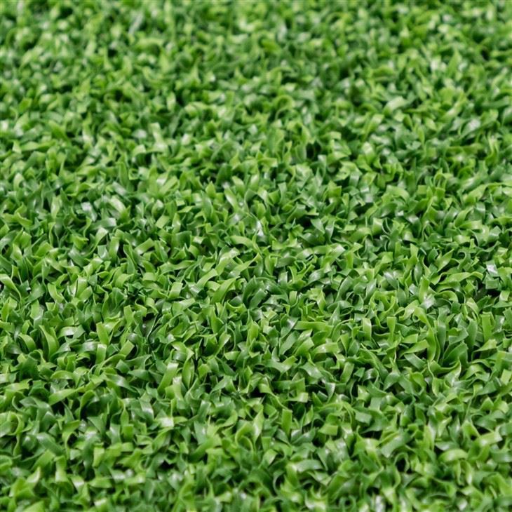 Office Artificial Grass And Green Plants