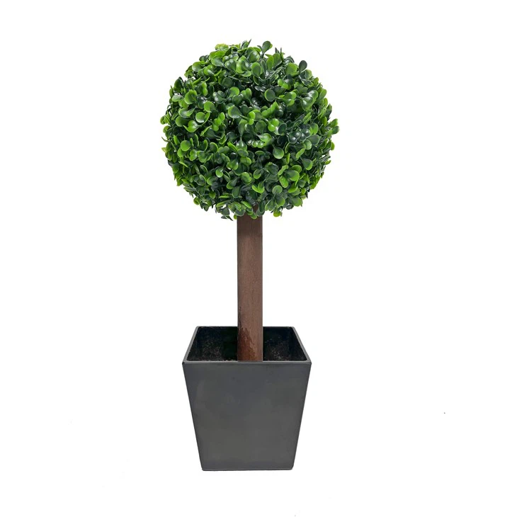 Artificial Green Round Grass Ball For Indoor Outdoor Decoration